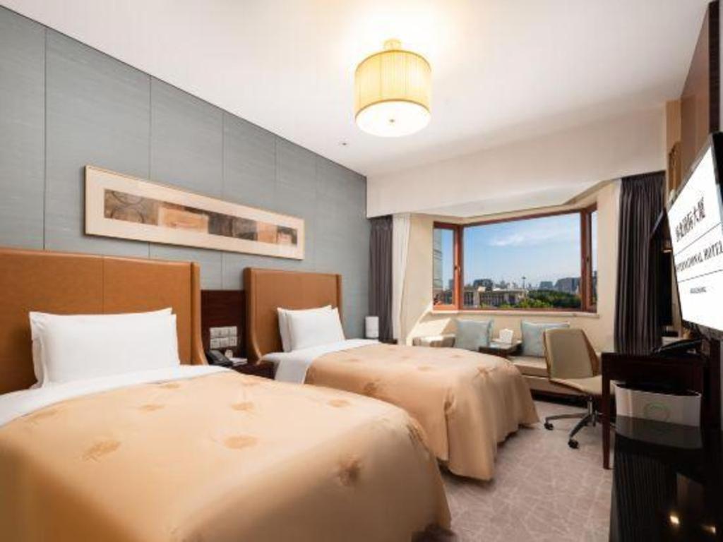 Shijiazhuang International Building Hotel Exterior photo